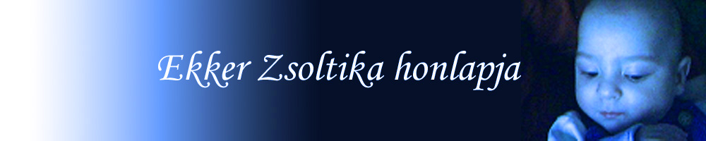Ekker Zsoltika honlapja
